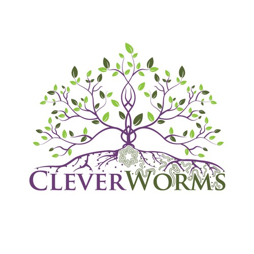 Logo Design For "Clever Worms"