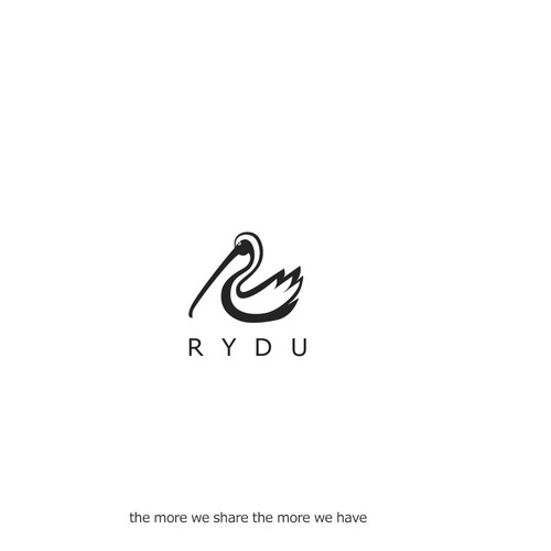 bird logo for Rydu company