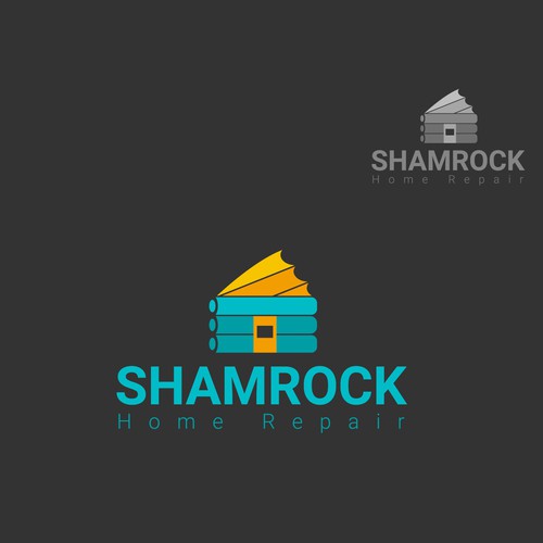 Logo concept for home repair