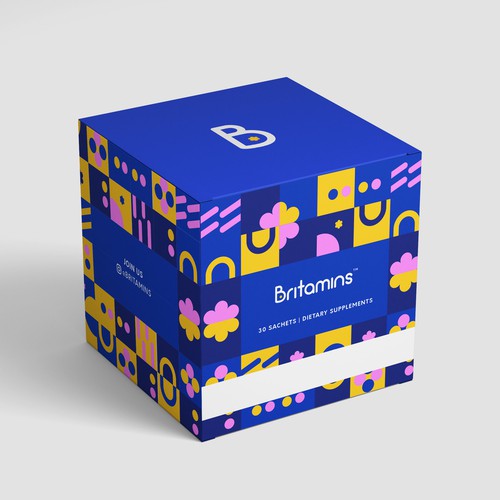 Bold Packaging for Prenatal Vitamin business