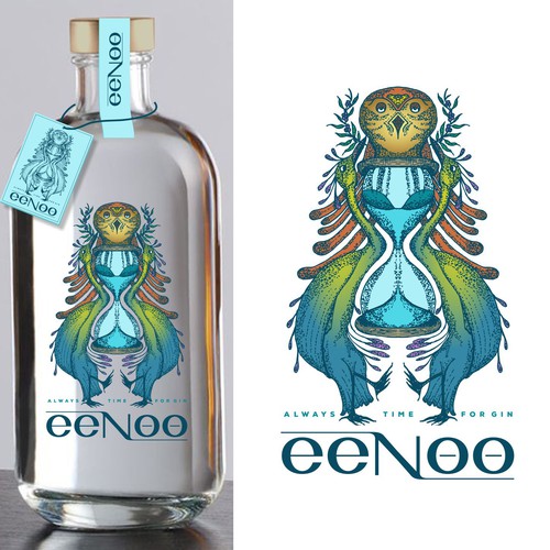 eeNoo label design 