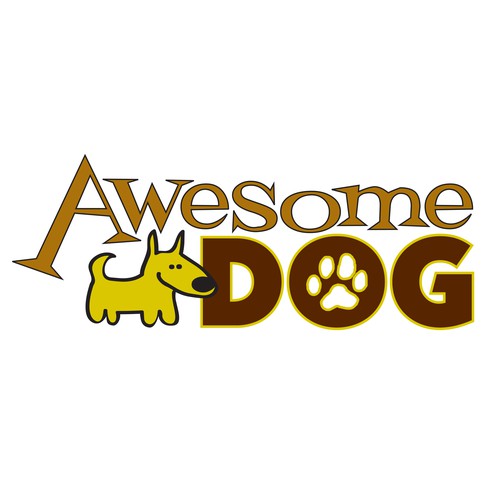 Logo for a doggy daycare facility