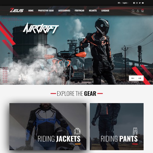 Zeus motorcycle gear