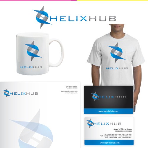 Create the next logo for HelixHub