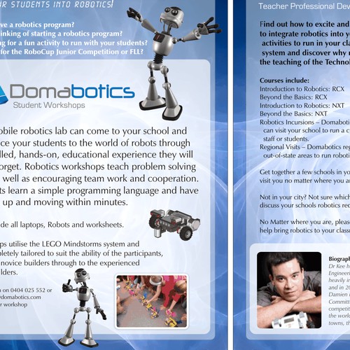 Flyer for Robotics classes 