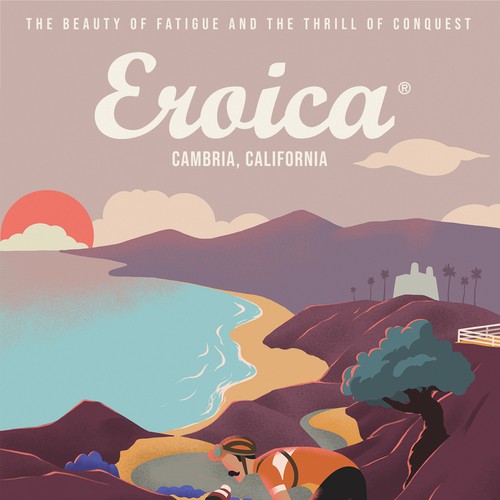 L’Eroica Cambria Poster Design