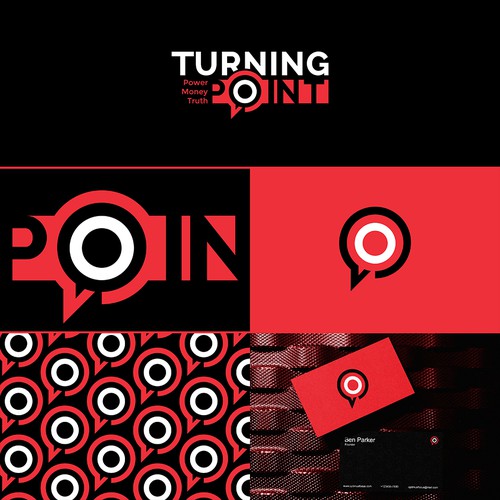 Bold Logo for Podcast Point