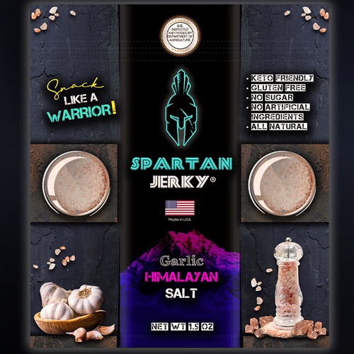 Bold, Powerful, Fierce and Aesthetic product packaging