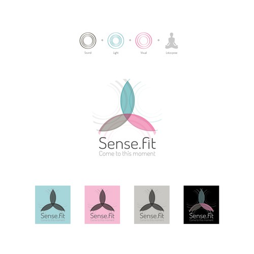 Sense.Fit logo design