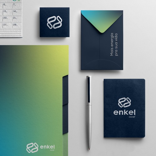 Enkel Solar - Visual Identity