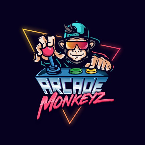 Logo proposal for Arcade Monkeyz