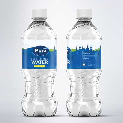 Winning Design for Pure Spring water