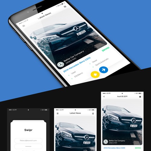 Innovative automotive app