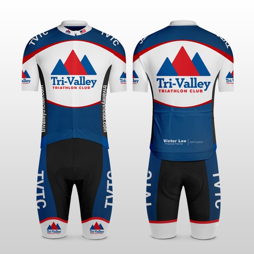 Tri-Valley Triathlon Club - Cycling Kit