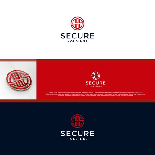 bold logo concept for Secure Holdings