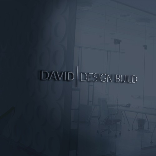 Minimal design for construction company
