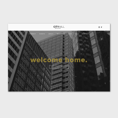 Modern Church Website