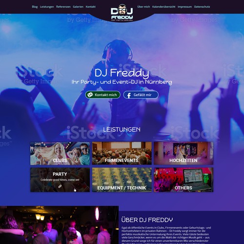 DJ Freddy - Website-Fresh-Up