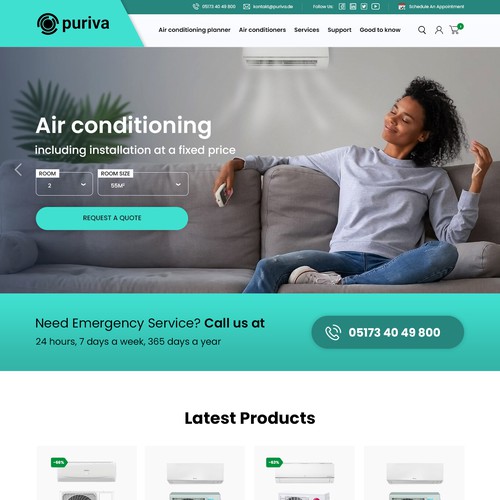  Puriva climate solutions Website Design