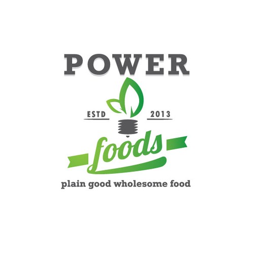 POWER FOODS needs a new logo