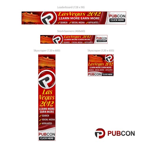 Banner Ad Campaign Creative for Pubcon Conference