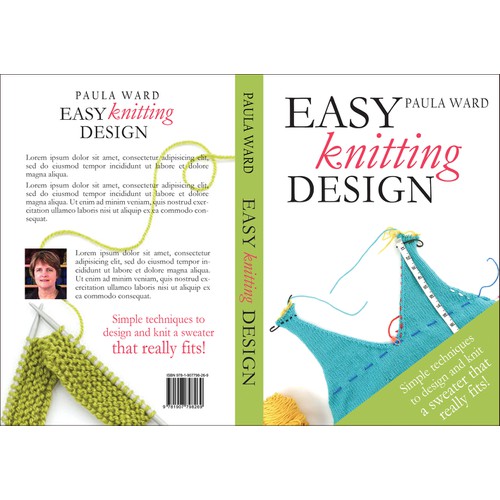 Create the next book or magazine cover for Easy Knitting Design