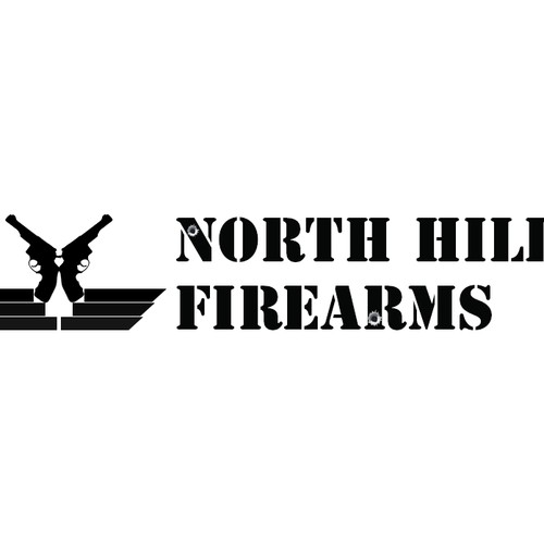 Create a simple but memorable logo for a new firearms dealer.