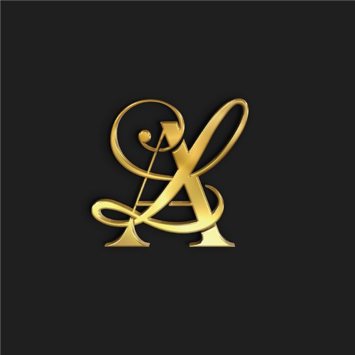 L A MONOGRAM LOGO CONCEPT