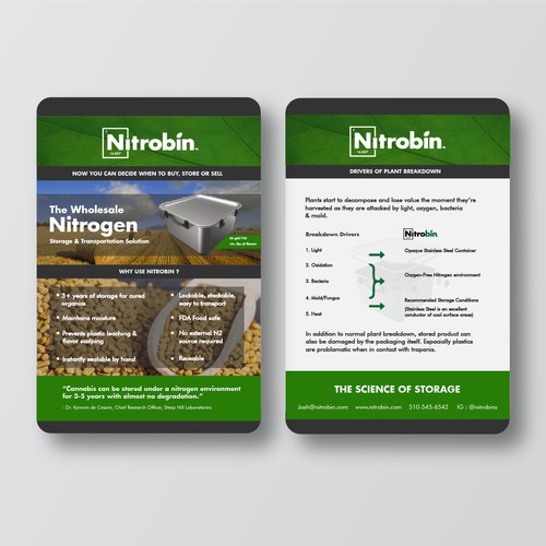 Flyer for Nitrobin