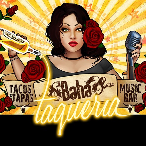 Create amazing artwork for our new Taqueria sign