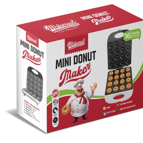 Packaging design Donut maker