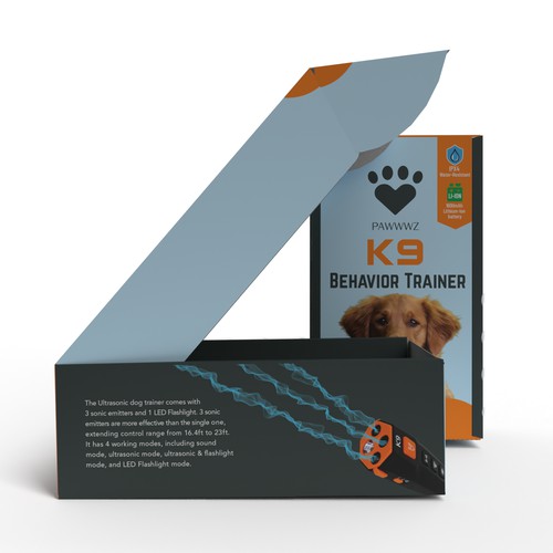Dog Training Product Packaging Design