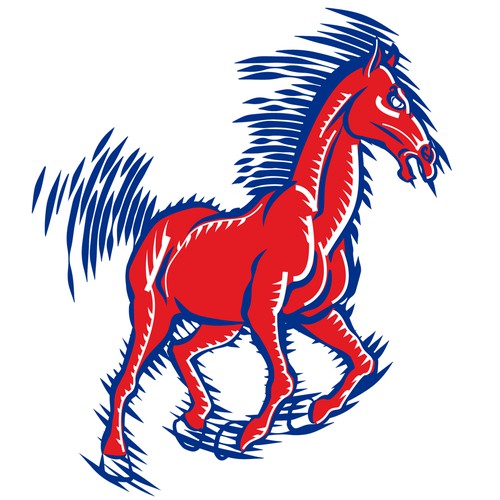 Sports Mascot Logo for Local High School