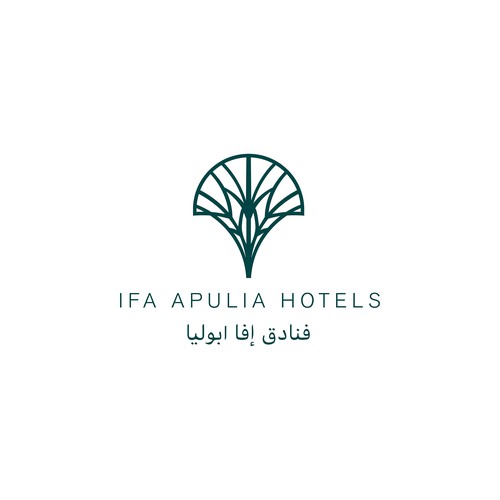 logo per Società che si occupa di gestione di strutture alberghiere e hotels