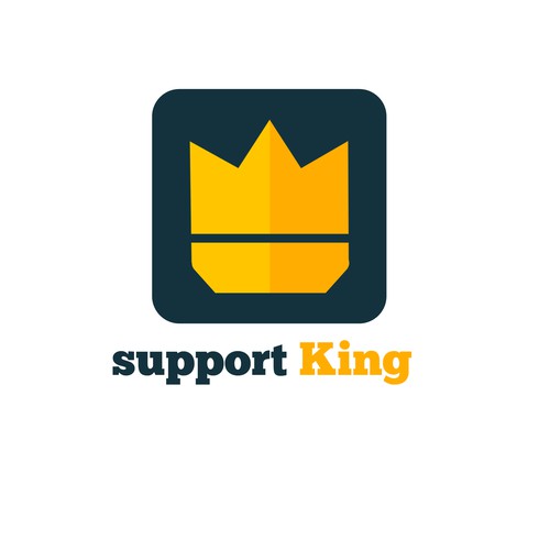 Support King logo for app