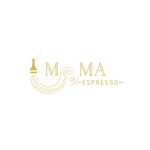 Elegant logo concept for cafe