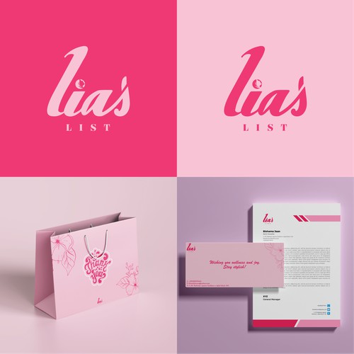 Brand Identity for Lia's List