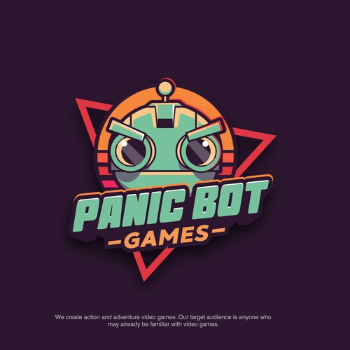 Logo design for games studio