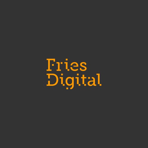 Logo concept for Fries Digital