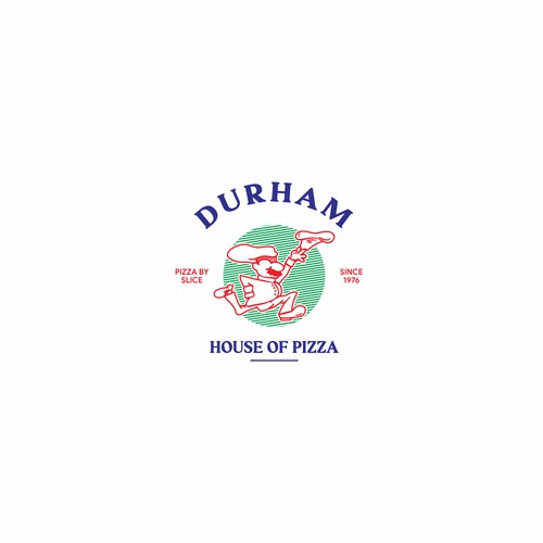 Bold logo concept for pizzaria