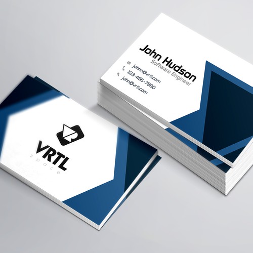 Modern business card