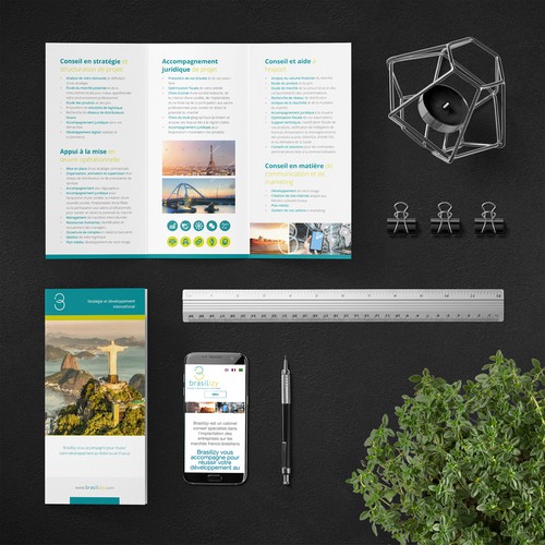 Modern Clean Brochure for Brasilizy