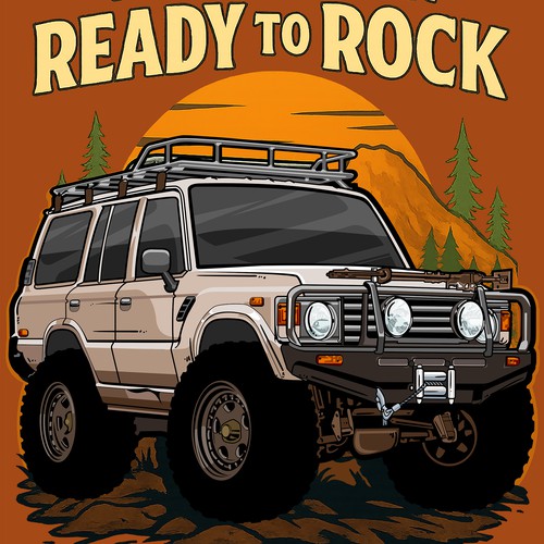 Land Cruiser Cartoon