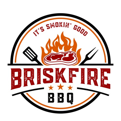 BriskFire BBQ Logo