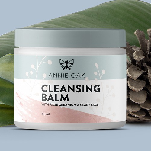 Cleansing Balm label