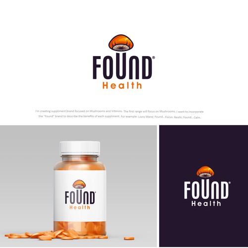 Playful logo for Found 