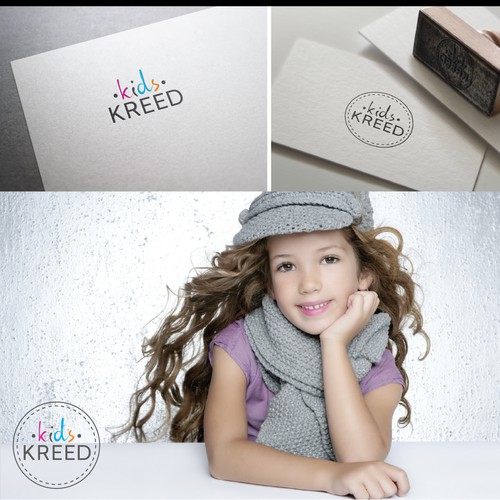 Design the coolest brand logo for a fashion savvy kids brand