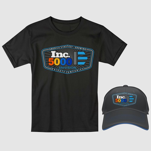 In contest CoBrand shirts & hats w/ INC 5000 Logo