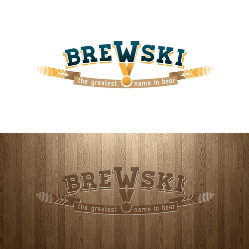 Logo design for a new beer brand