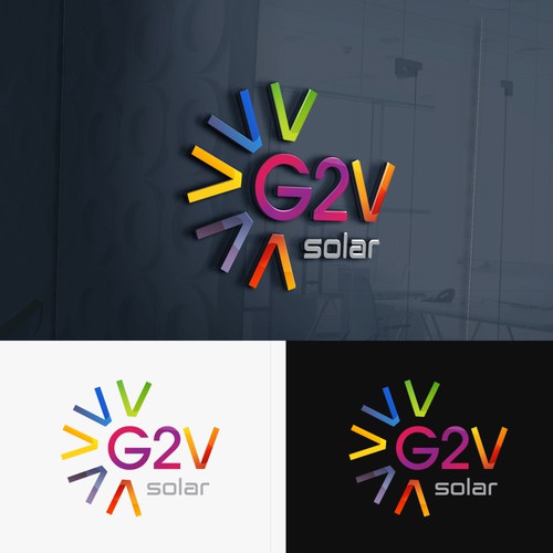 Logo for solar company